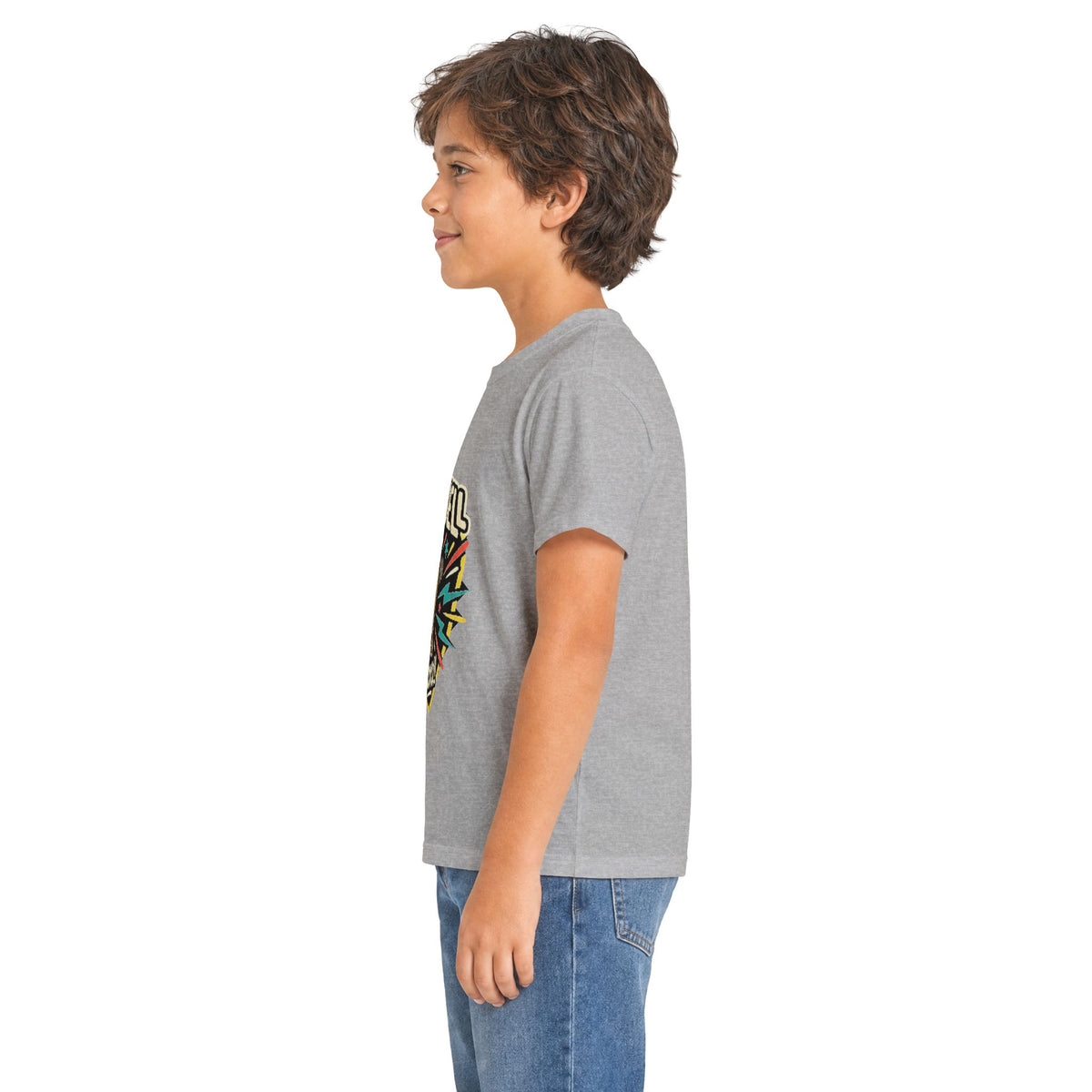 Schoolbell Rocks kids graphic T-shirt for school days
