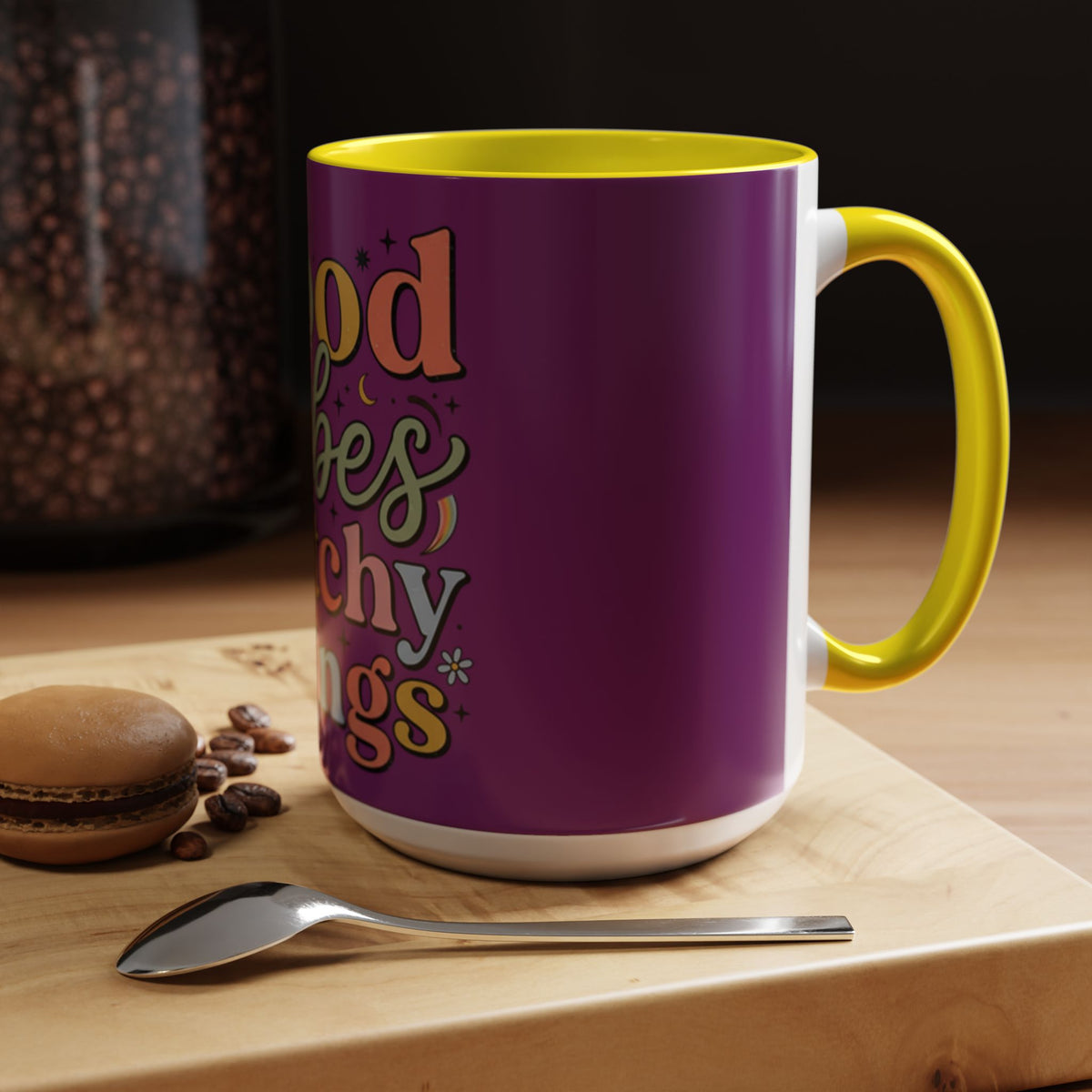 good vibes witchy things coffee mug