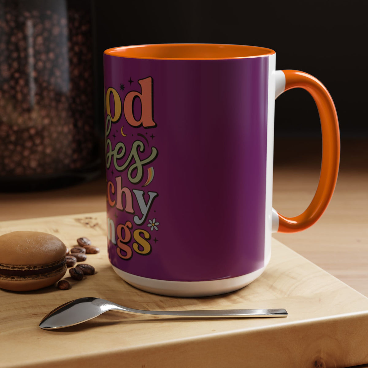 good vibes witchy things coffee mug