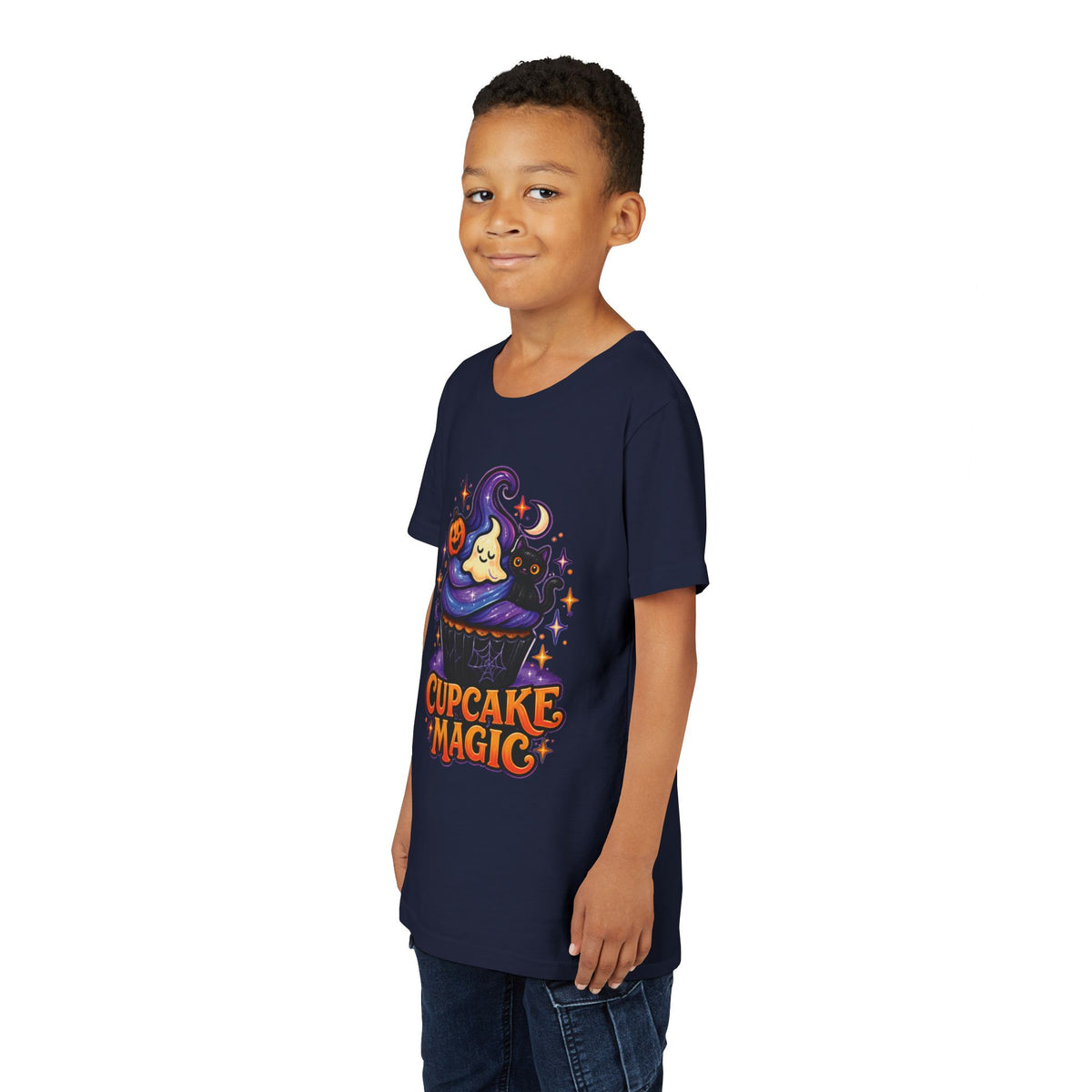 Cupcake Magic Youth Halloween T-Shirt