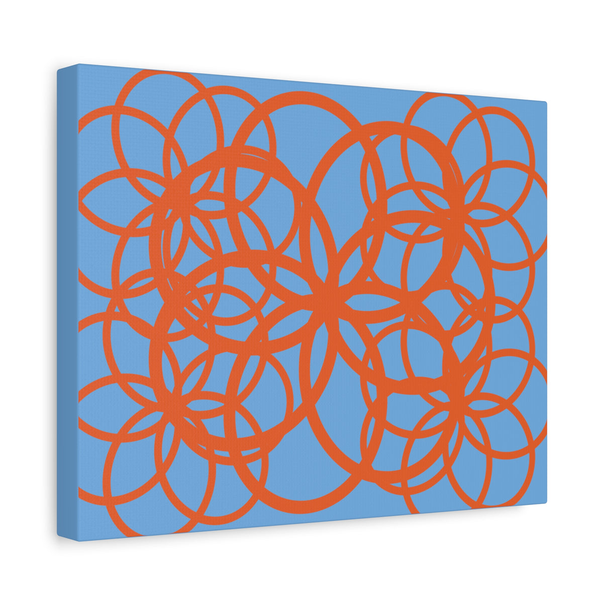 Abstract Canvas Wall Art – Cool Shapes Modern Geometric Decor