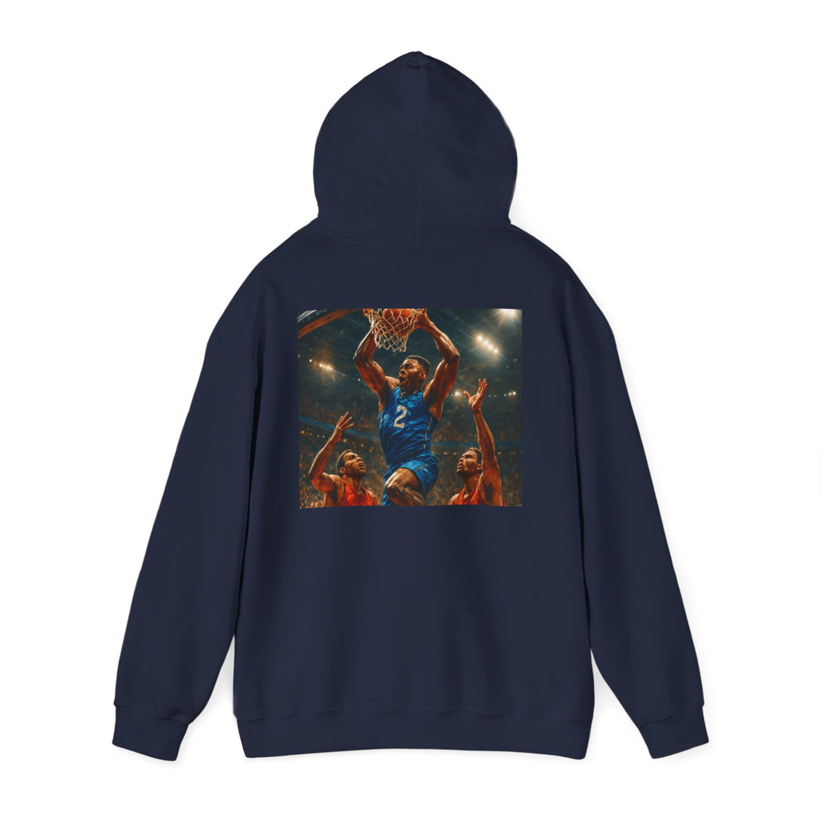 Basketball Fans Pullover Hoodie