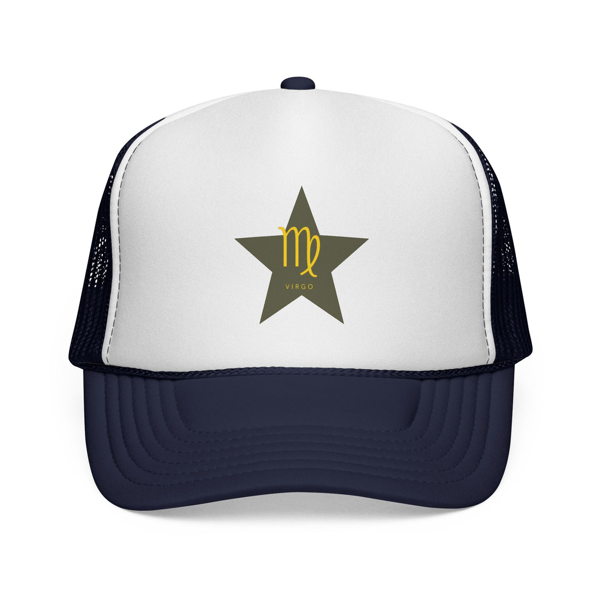 Virgo Star Trucker Hat – Zodiac Astrology Cap