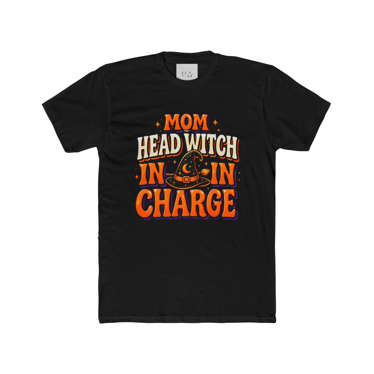 Mom Head Witch In Charge T-Shirt | Halloween Tee