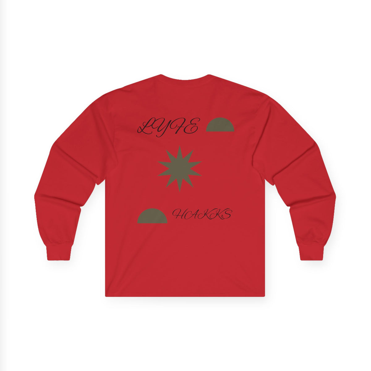 Customizable Long Sleeve Tee for Personalized Style, Gift for Friends, Unique Fashion, Casual Wear, Celebration Apparel, Statement T-Shirt