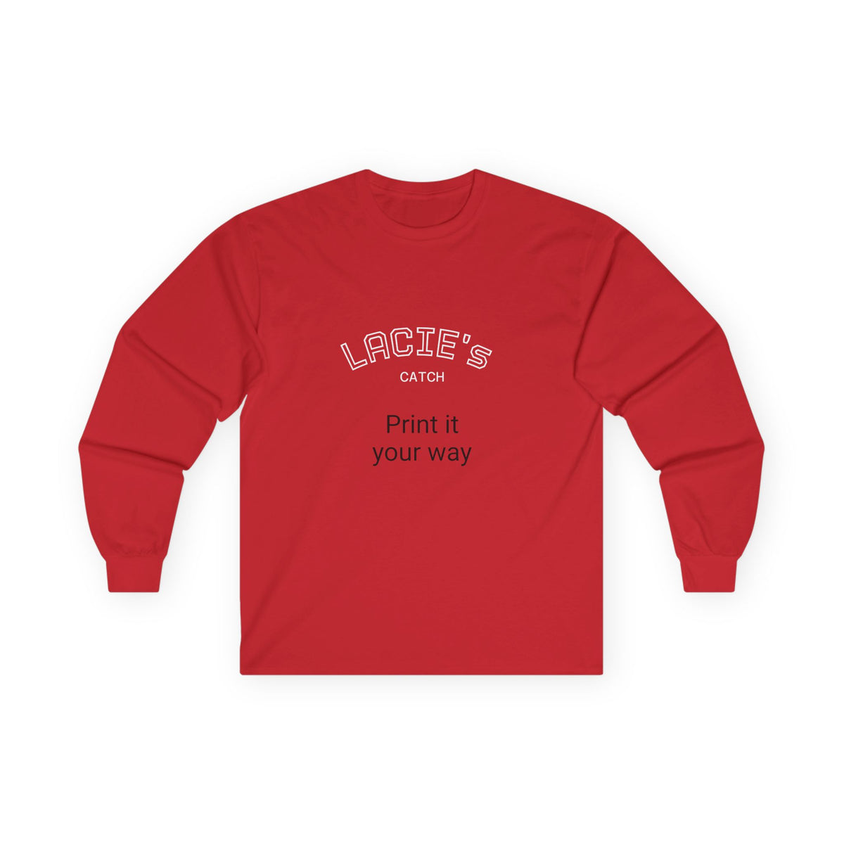 Customizable Long Sleeve Tee for Personalized Style, Gift for Friends, Unique Fashion, Casual Wear, Celebration Apparel, Statement T-Shirt