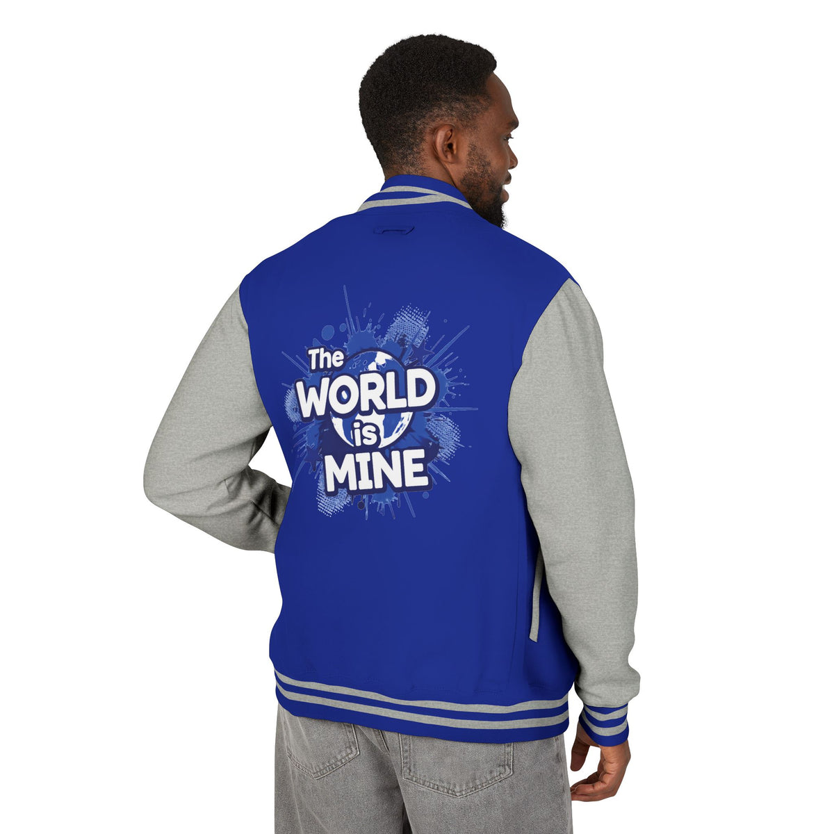 The World Is Mine Letterman Jacket