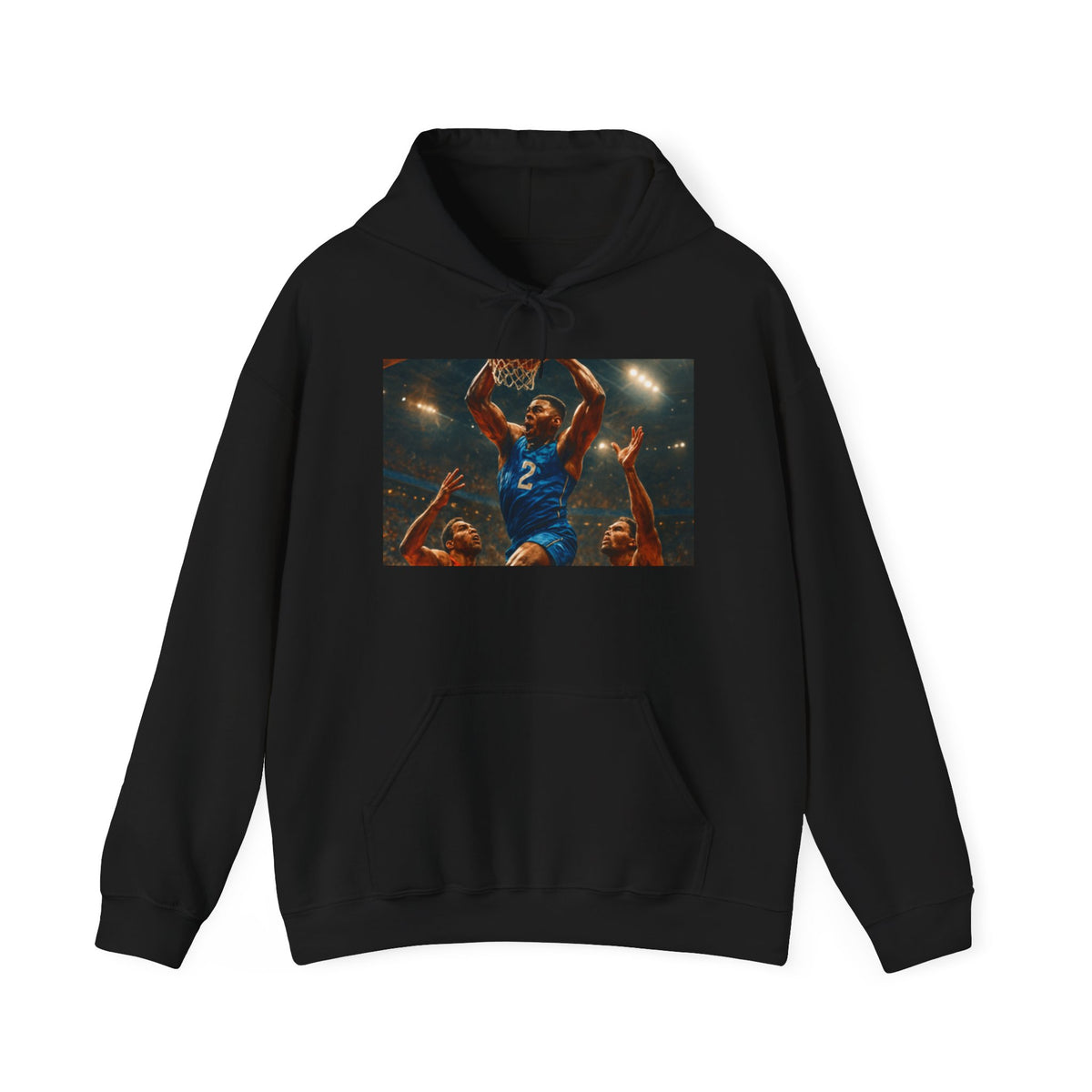 Basketball Fans Pullover Hoodie