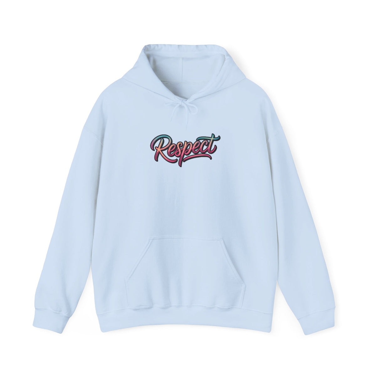 Respect Is Earned Hoodie — Retro Script Motivational Sweatshirt