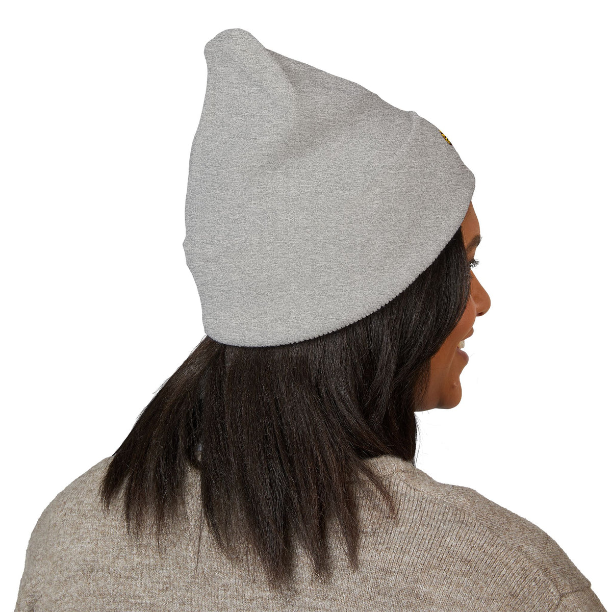 Aries Zodiac Embroidered Cuffed Beanie