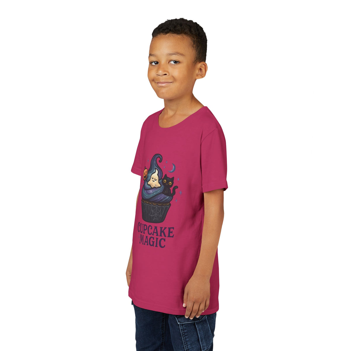 Cupcake Magic Youth Halloween T-Shirt