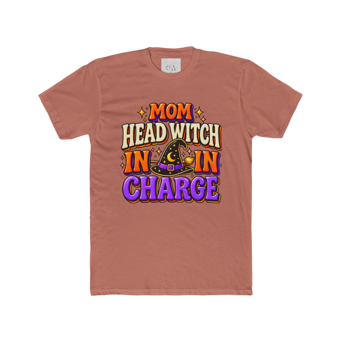 Mom Head Witch In Charge T-Shirt | Halloween Tee