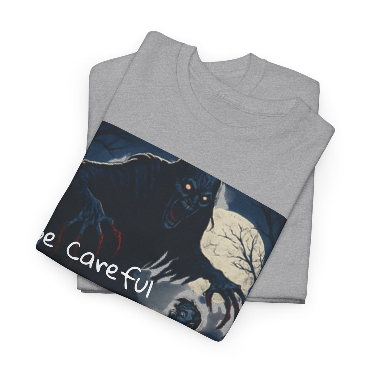 Adult Haunted House Scary Costume Party Tee — Spooky T-Shirt
