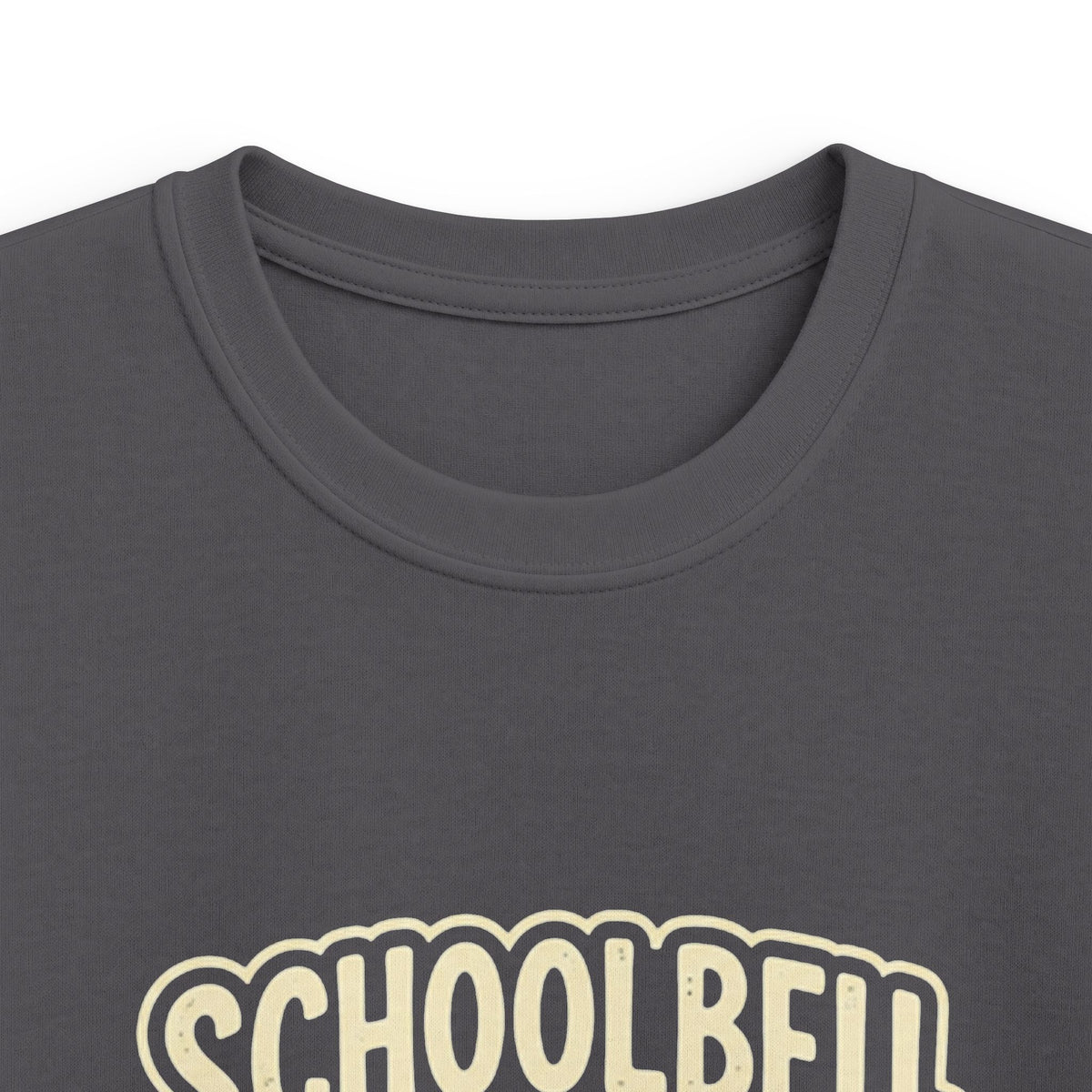 Schoolbell Rocks kids graphic T-shirt for school days