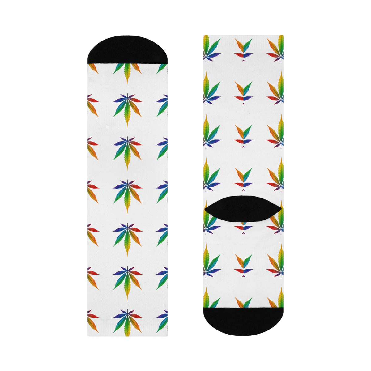 Mary Jane Cushion Crew Socks | Mary Jane Floral Crew Socks