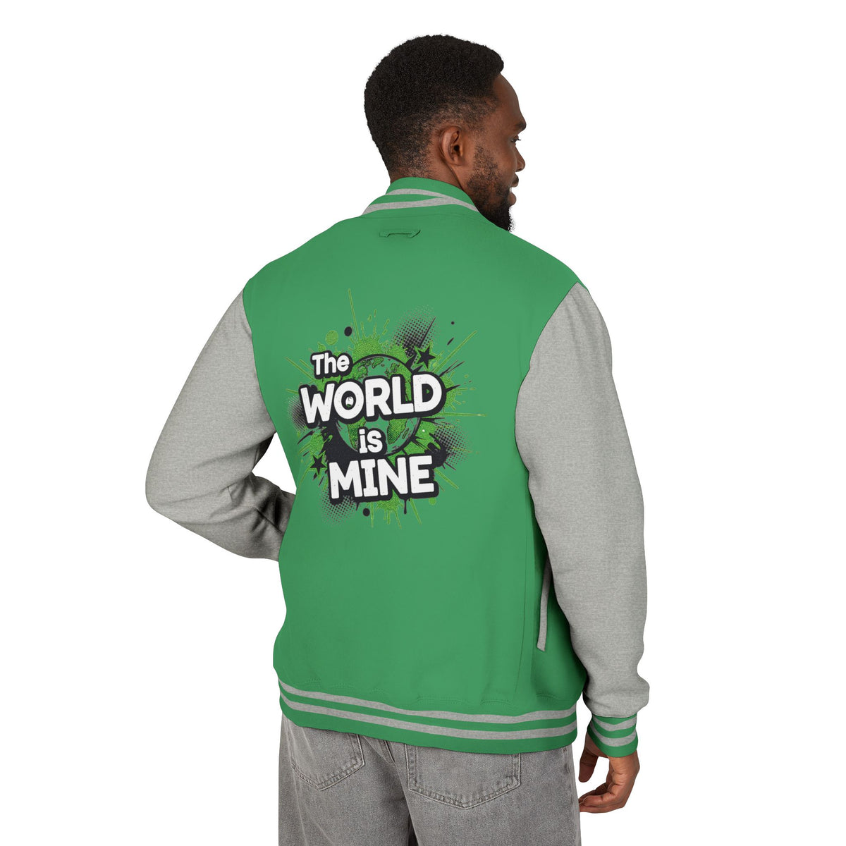 The World Is Mine Letterman Jacket
