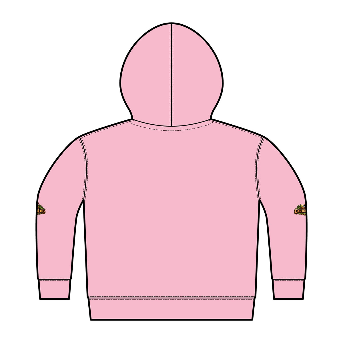 Toddler Zip Hoodie — Cozy Fleece Jacket with Camper Logo (Kids)