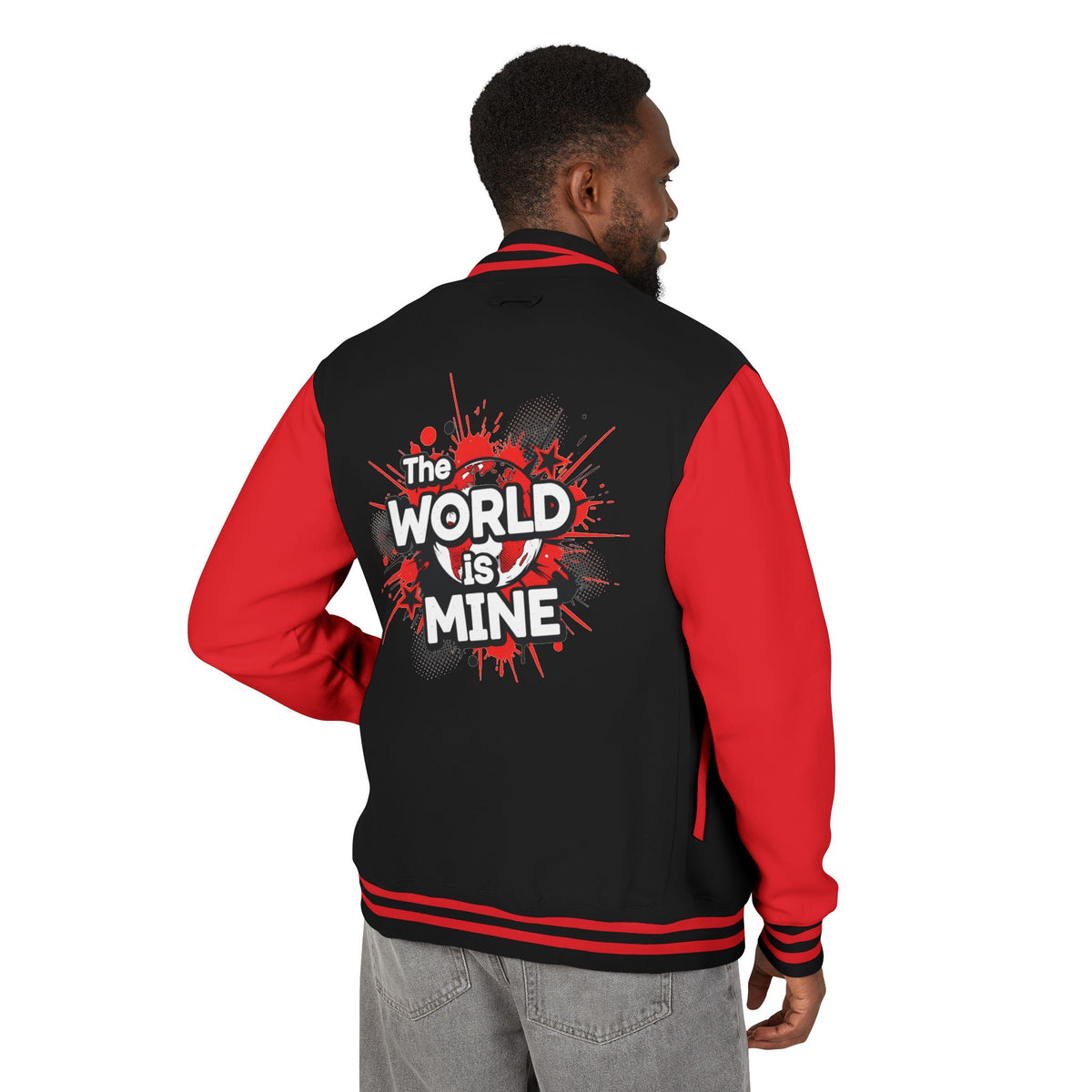 The World Is Mine Letterman Jacket