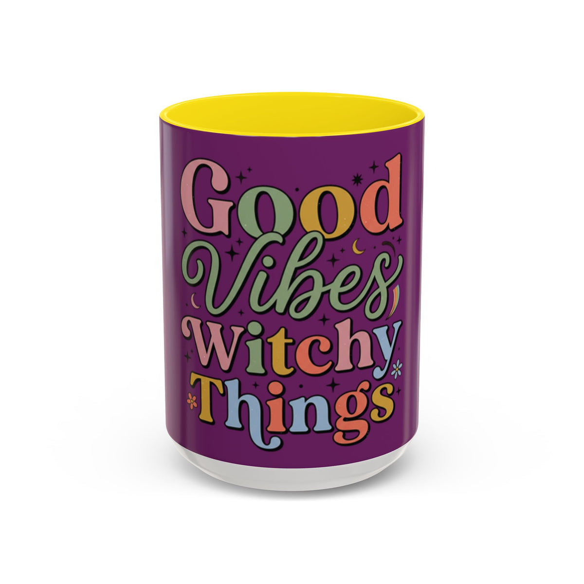 good vibes witchy things coffee mug