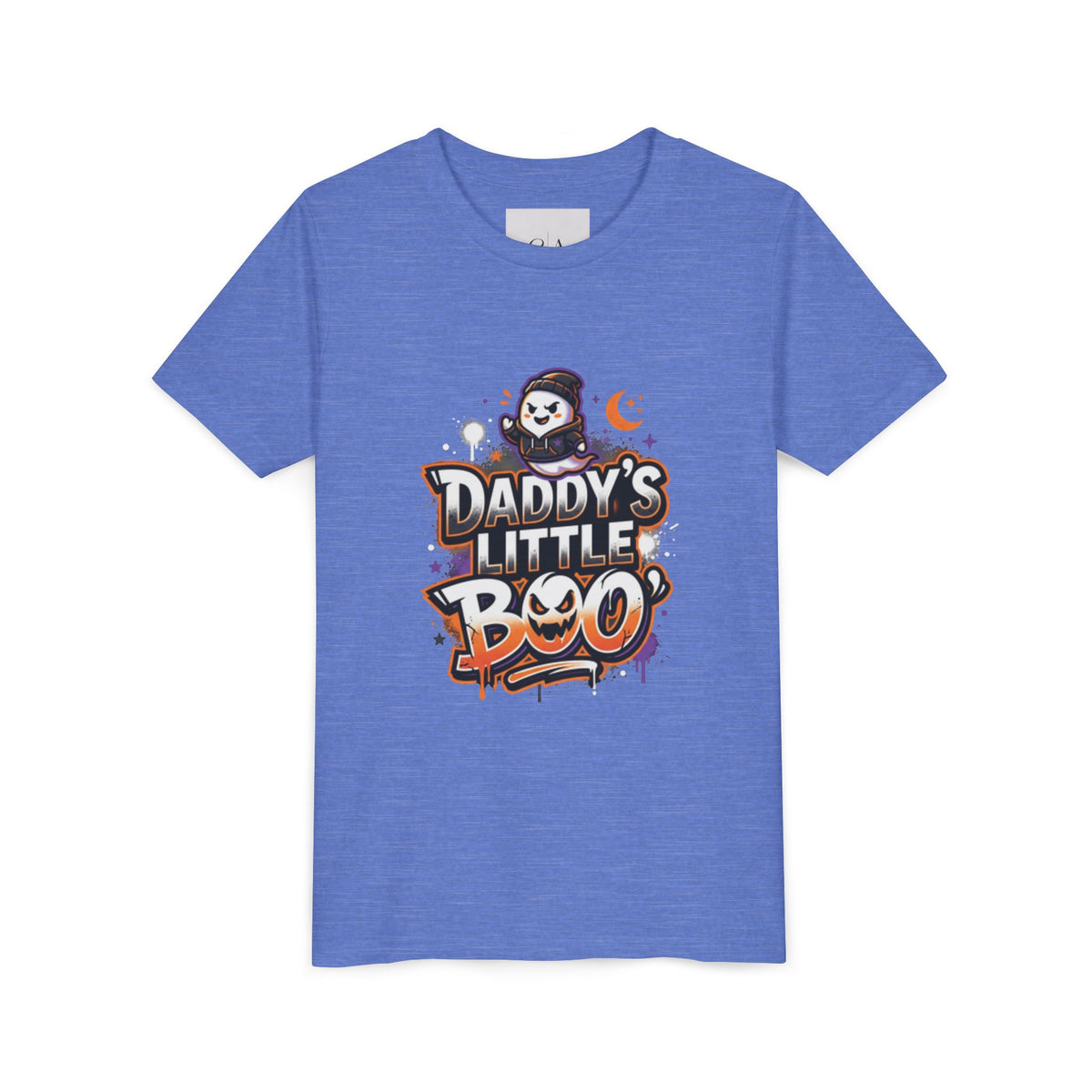 Youth Halloween Tee — “Daddy’s Little Boo” / “Spooky & Unbothered” Kids Costume Shirt
