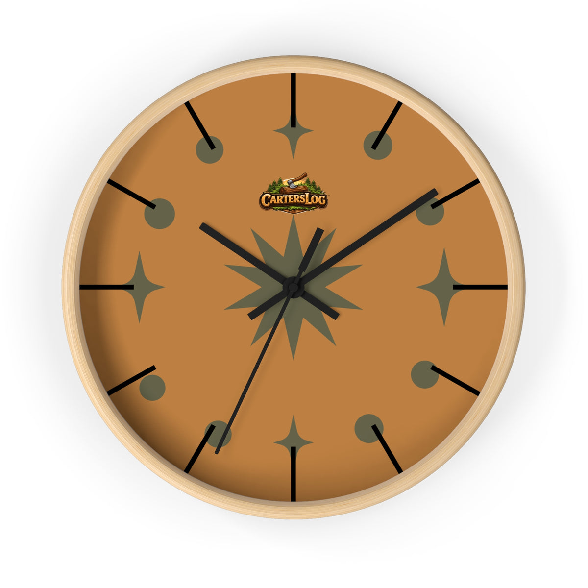 Custom Wall Clock, Modern Home Decor, Personalized Gift, Unique Wall Art, Functional Timepiece, Print Your Way, Home Office Decor,