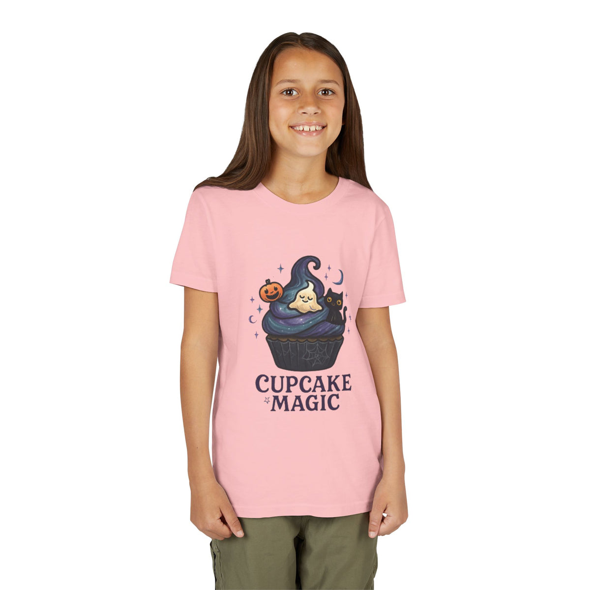 Cupcake Magic Youth Halloween T-Shirt