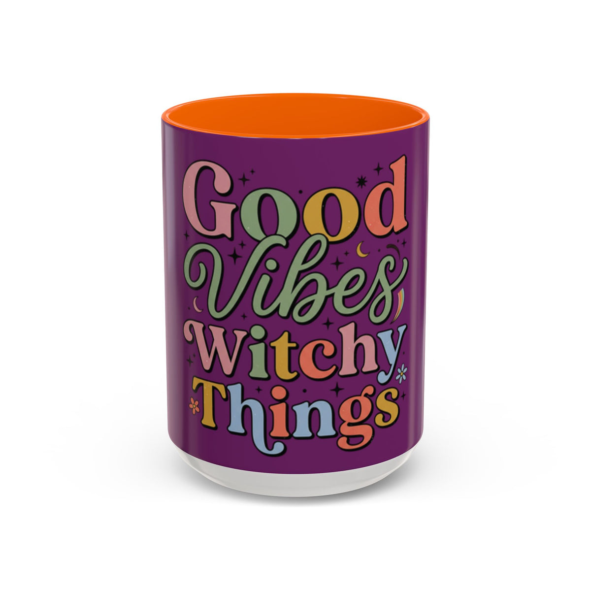 good vibes witchy things coffee mug