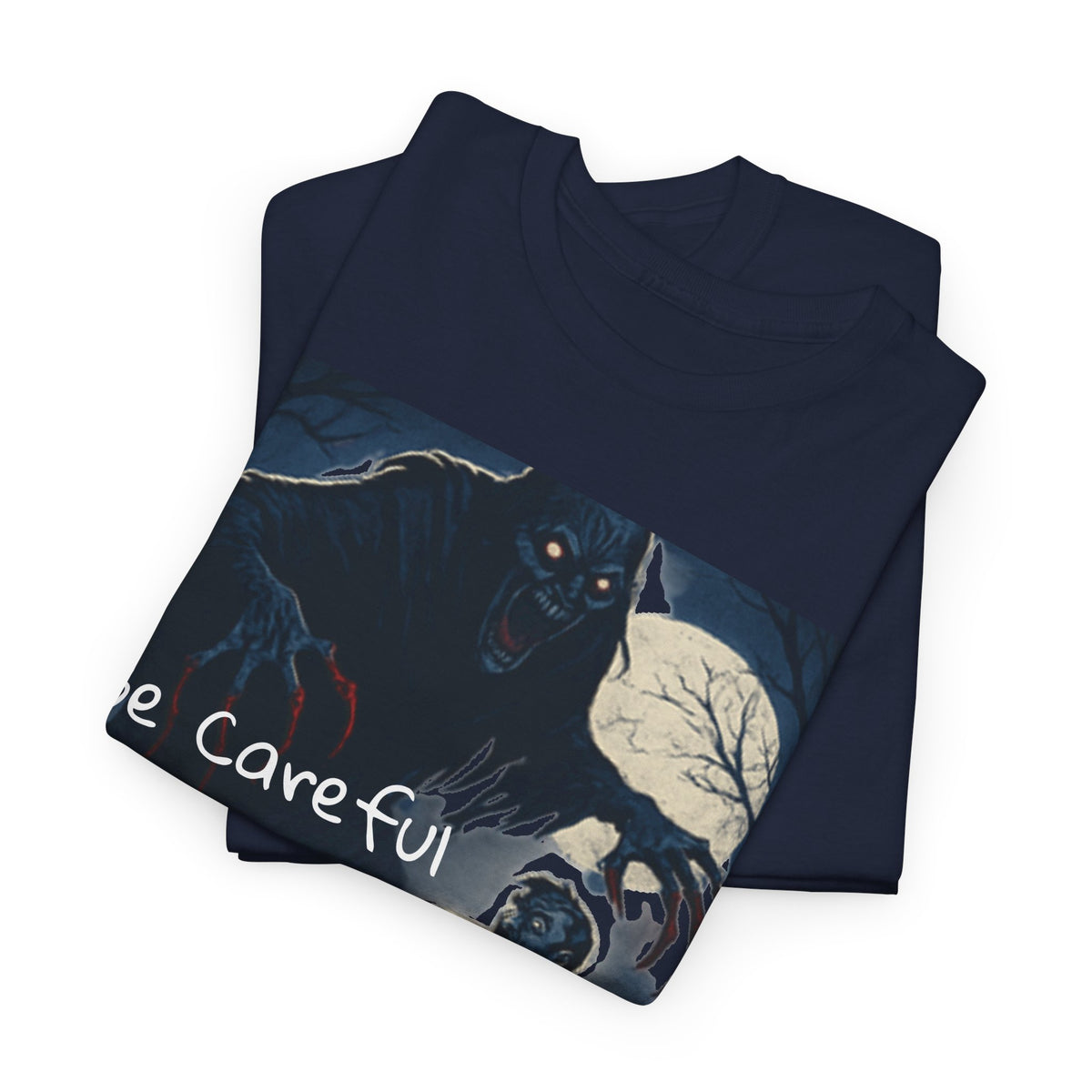 Adult Haunted House Scary Costume Party Tee — Spooky T-Shirt