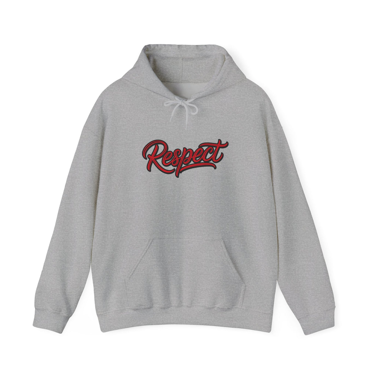 Respect Is Earned Hoodie — Retro Script Motivational Sweatshirt