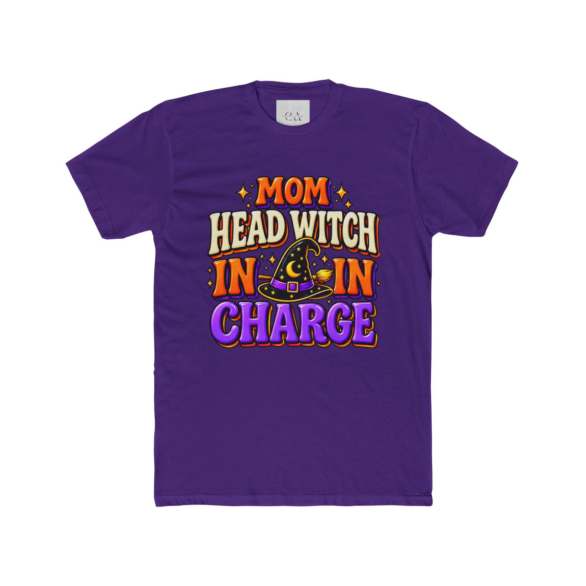 Mom Head Witch In Charge T-Shirt | Halloween Tee