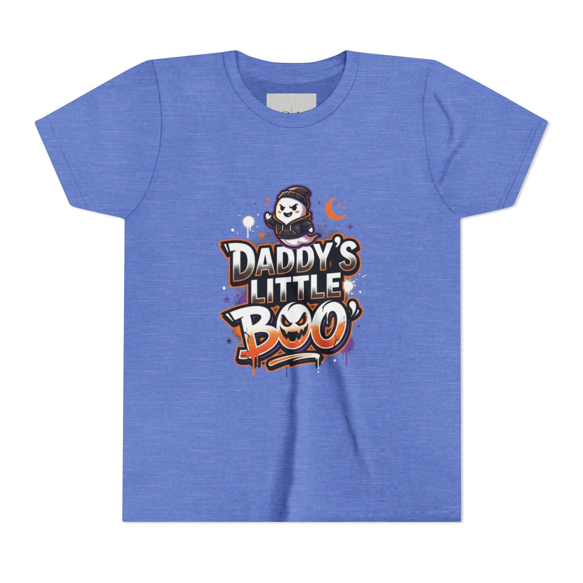 Youth Halloween Tee — “Daddy’s Little Boo” / “Spooky & Unbothered” Kids Costume Shirt