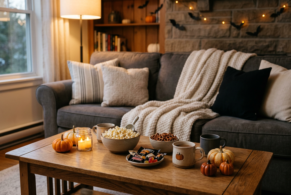 Last-Minute Halloween Hosting Ideas for a Cozy Night In