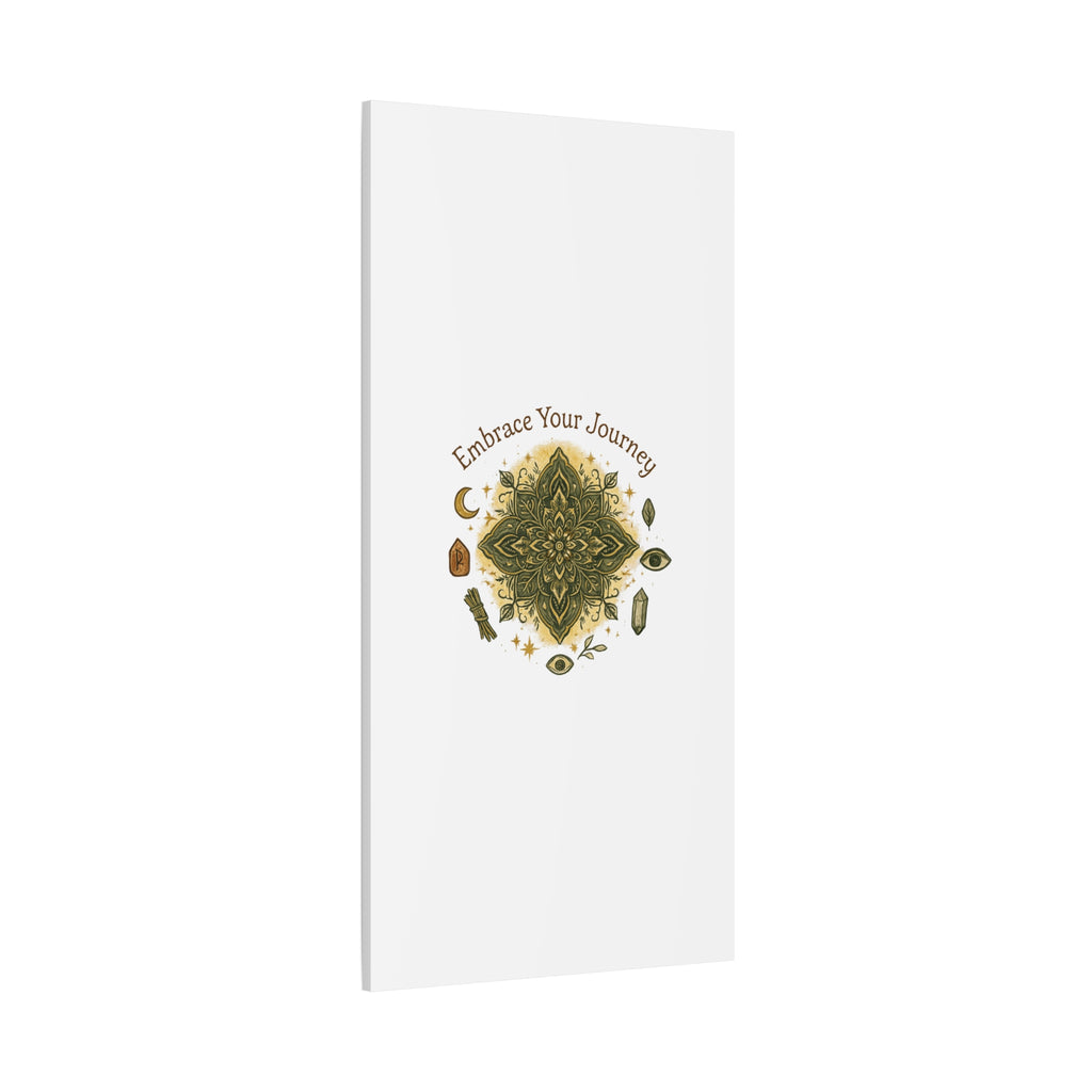 Embrace Your Journey Mandala Canvas | Matte Stretched Wall Art