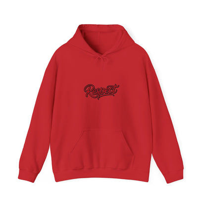 Respect Is Earned Hoodie — Retro Script Motivational Sweatshirt