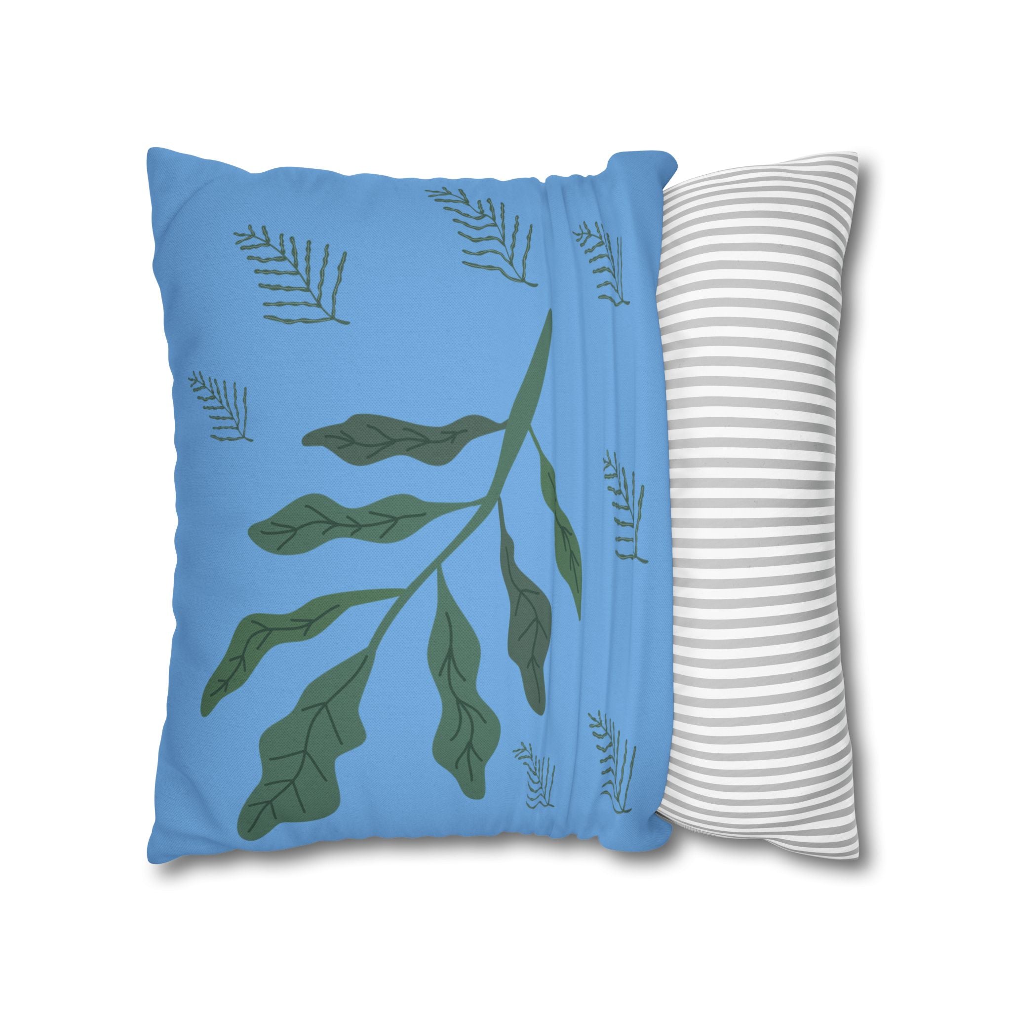 Vibrant Floral Square Pillowcase, Cozy Home Decor, Gift, Bedroom Accent, Spring Interior, Flower Cushion Cover