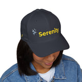 Embroidered Floral Baseball Cap — Serenity Calm Hat