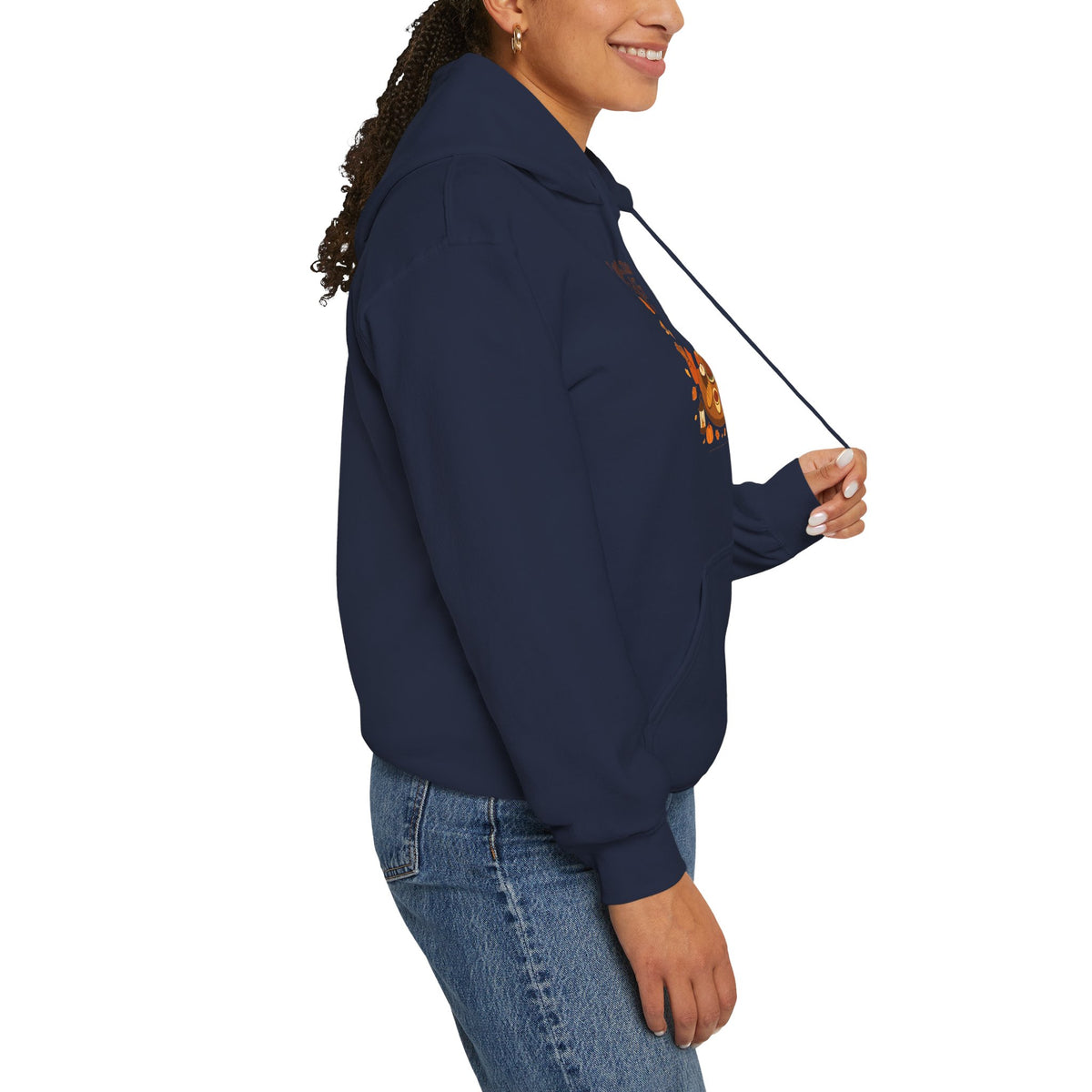 Good Friends Good Food hoodie | Group Dinner Illustration, Cozy Fall Sweatshirt