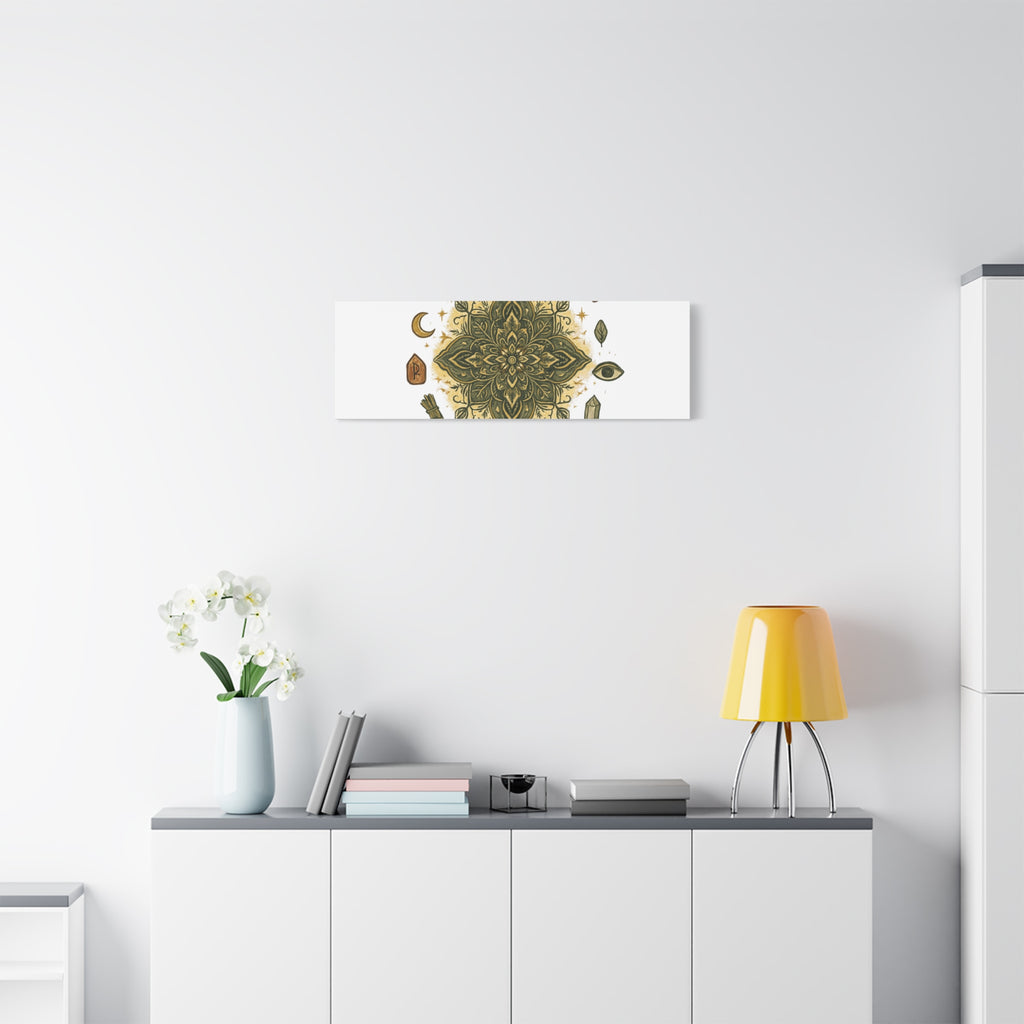 Embrace Your Journey Mandala Canvas | Matte Stretched Wall Art