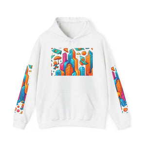 Designed Hooded Sweatshirt, Graphic Hoodie, Cozy Pullover, Men's/Women's Winter Clothing, Gift for Him/Her