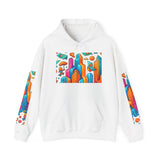 Designed Hooded Sweatshirt, Graphic Hoodie, Cozy Pullover, Men's/Women's Winter Clothing, Gift for Him/Her