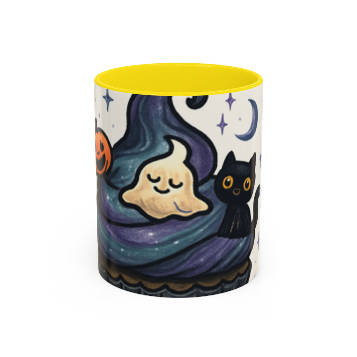 CartersLog Cupcake Ceramic Coffee Mug – 11oz &amp; 15oz Autumn Vibes Fall Season Gift