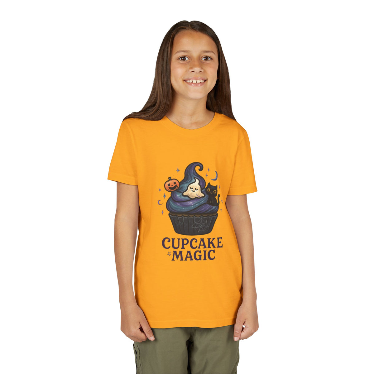 Cupcake Magic Youth Halloween T-Shirt