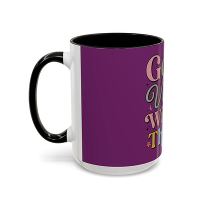 good vibes witchy things coffee mug