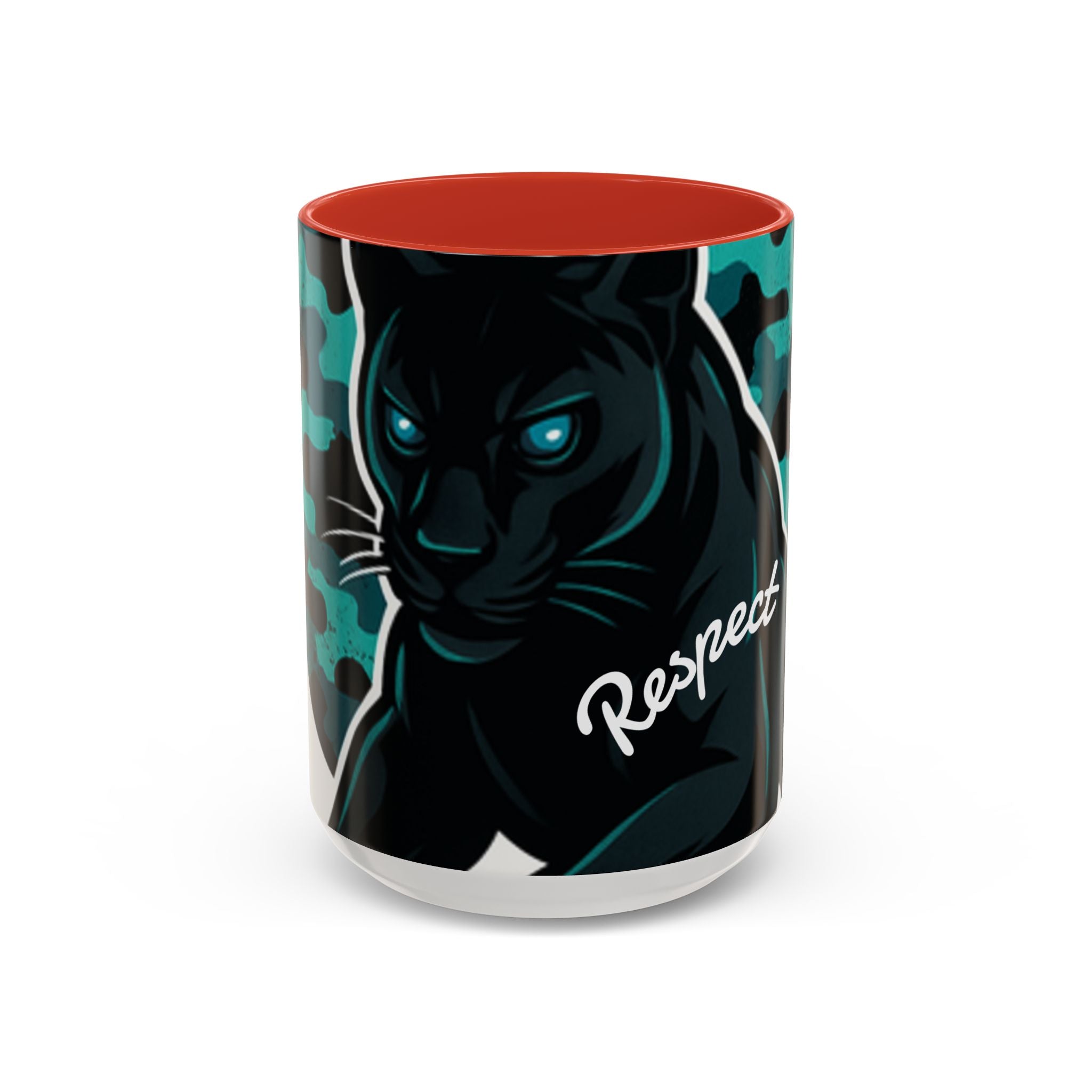 Panther Coffee Mug, Gift for Soccer Mom, Mother's Day Mug, animal lover Mom Gift, Coffee Mug for Mom, Mug Gift for Her, Ceramic Mug with