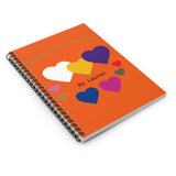 My Memorable Adventures Spiral Notebook , Personalized Gift, Journal, Stationery, Student Supplies, Writing Gift