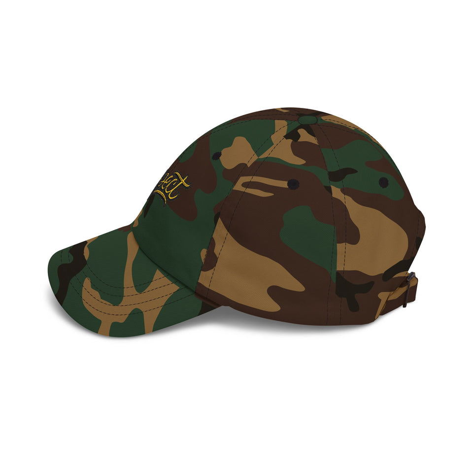 Respect Embroidered Dad Cap — Vintage Script Baseball Hat