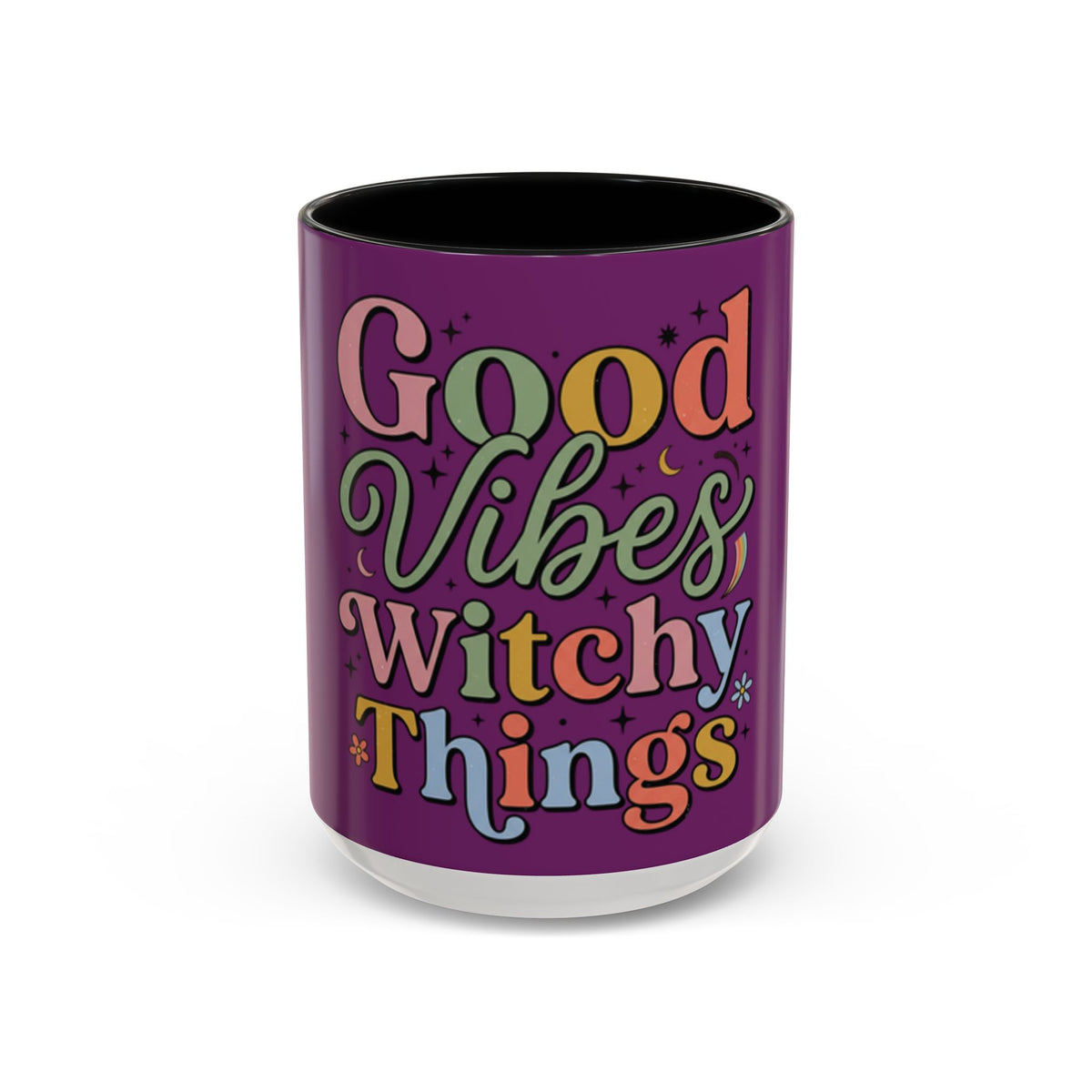 good vibes witchy things coffee mug