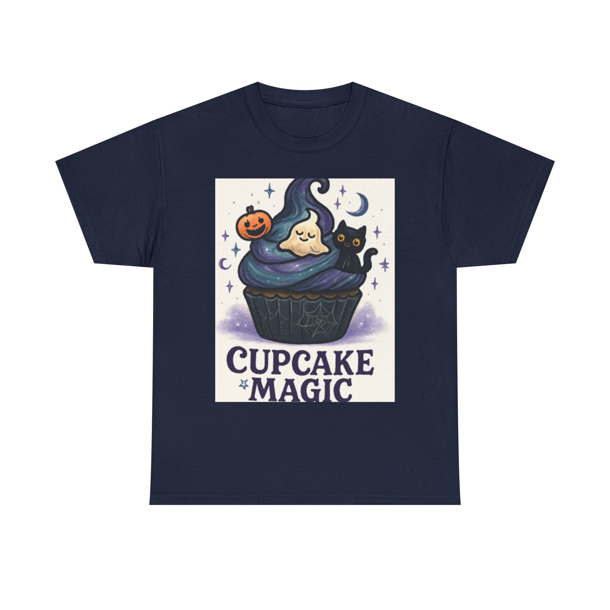 Spooky Scary Cupcake T-Shirt | Cute Halloween Tee