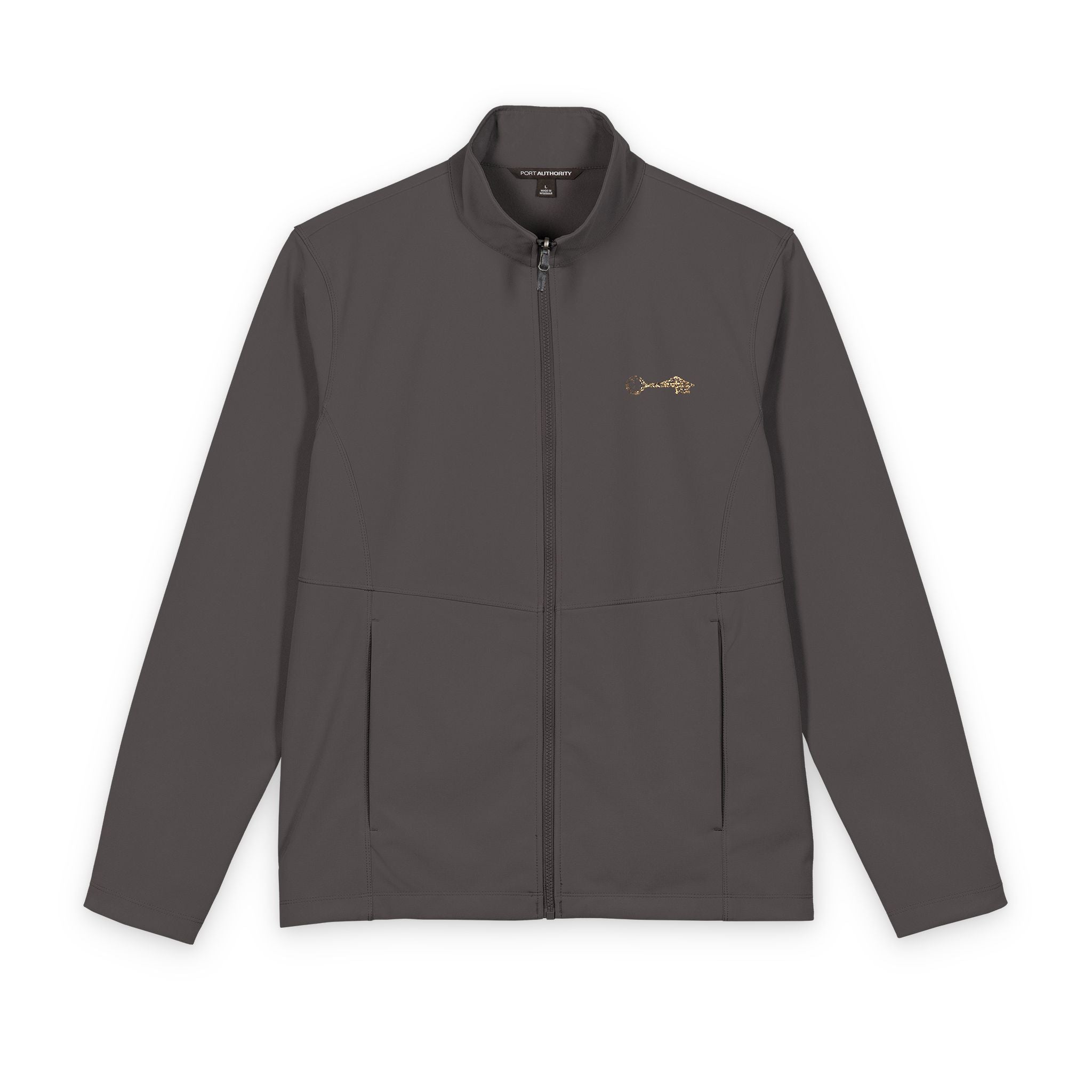 Men's Soft Shell Jacket — Lightweight Windproof Zip-Up