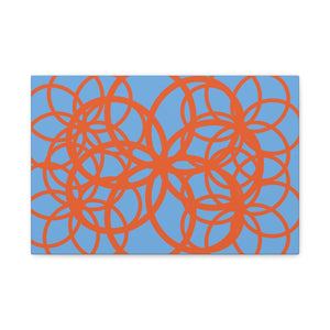 Abstract Canvas Wall Art – Cool Shapes Modern Geometric Decor